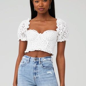 For love and lemons Becca crop top!!!